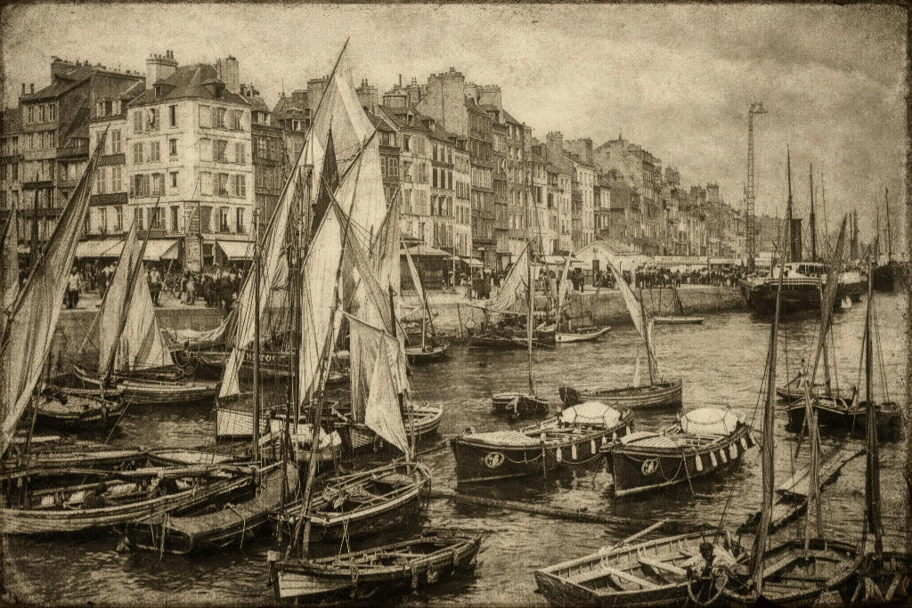 Claude Monet in Honfleur